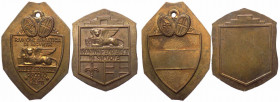 Italia, prove di stampa di due medaglie della Riunione Adriatica di Sicurtà; Ae - gr. 12,58 - Ø mm30x42
SPL

 Shipping only in Italy