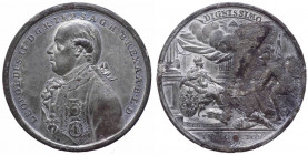 Austria, Leopoldo II di Lorena (1790-1792), medaglia per l'incoronazione, 1790; WM; corrosioni - gr. 36,63 - Ø mm47
SPL

 Shipping only in Italy