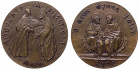 Città del Vaticano, Paolo VI (1963-1978), medaglia per l'incontro con il patriarca Atenagora, 1965, opus Manfrini; Ae - gr. 31,54 - Ø mm44
FDC

 Sh...