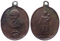 Francia - Medaglia 1830 commemorativa della traslazione delle Sacre Relique di S. Vincenzo de Paoli avvenuta il 25 aprile 1830 per ordine dell'Arcives...
