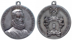 Italia, medaglietta devozionale per San Luigi Gonzaga; opus Marini; Ae argentato - gr. 6,47 - Ø mm25
FDC

 Shipping only in Italy