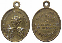 Italia, medaglietta devozionale per i Sette Santissimi fondatori dei Servi di Maria, canonizzati da Leone XIII nel 1888; Ae - gr. 7,08 - Ø mm24x28
qS...