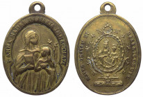 Italia, medaglietta devozionale per Santa Anna Madre di Maria, XIX secolo circa; AE - gr. 7,40 - Ø mm24x29
qSPL

 Shipping only in Italy