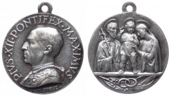 Italia, medaglia a nome di Pio XII (1939-1958) per la Sacra Famiglia; opus Mistruzzi; Ae argentato - gr. 6,27 - Ø mm25
FDC

 Shipping only in Italy...