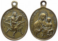 Italia, medaglietta devozionale di San Luca Evangelista, opus Speranza; XIX secolo; Ae - gr. 8,75 - Ø mm25x29
qSPL

 Shipping only in Italy