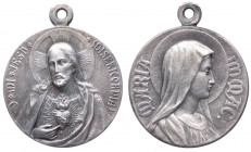 Italia, medaglietta devozionale con raffigurazione di Maria e Gesù; Ae argentato
SPL

 Shipping only in Italy