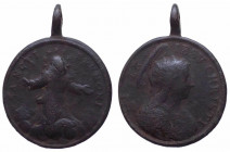 Italia?, medaglietta devozionale con San Brunone (Bruno di Colonia); XVIII-XIX secolo; Ae - gr. 15,41 - Ø mm33
BB

 Shipping only in Italy
