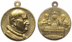 Italia, medaglia a nome di Giovanni XXIII (1958-1963), per il Concilio Vaticano II; Ae dorato - gr. 15,23 - Ø mm32
FDC

 Shipping only in Italy