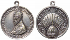 Italia, medaglia a nome di Pio XII (1939-1958) per il Giubileo del 1950, R/ VENENT ET ADORABVNT, opus Bomisa; Ae argentato - gr. 11 - Ø mm28
mSPL

...
