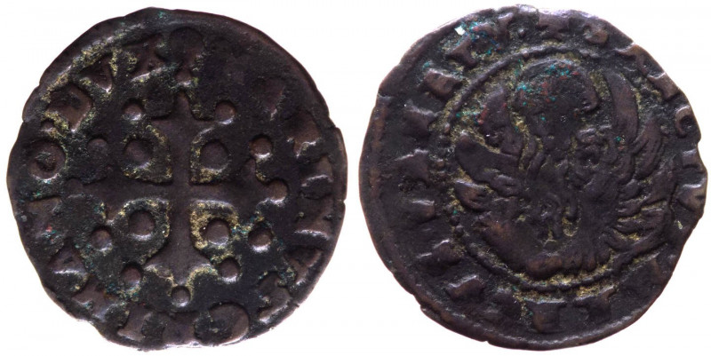 Venezia, Lotto di 2 monete; Ludovico II di Teck (1412-1420), denaro; Bertando di...