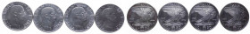 Vittorio Emanuele III (1900-1943) Lotto di 4 monete: 50 Centesimi "Impero" 1940 anno XVIII - Magnetica - Ac
FDC

 Shipping only in Italy