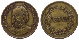 Francia - Giuseppe Garibaldi (1807-1882) Gettone souvenir a ricordo della nascita - Ottone - gr. 4,03
SPL

 Shipping only in Italy