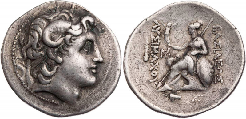 THRAKIEN, KÖNIGREICH
Lysimachos, 323-281 v. Chr. AR-Tetradrachme um 270-240 v. ...