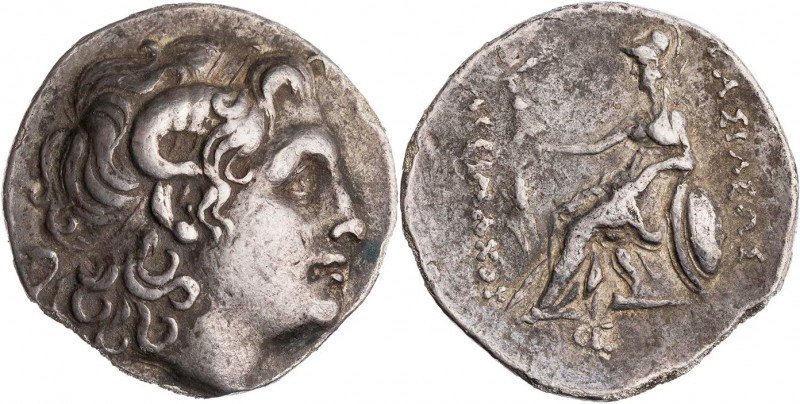 THRAKIEN, KÖNIGREICH
Lysimachos, 323-281 v. Chr. AR-Tetradrachme unbest. Mzst. ...