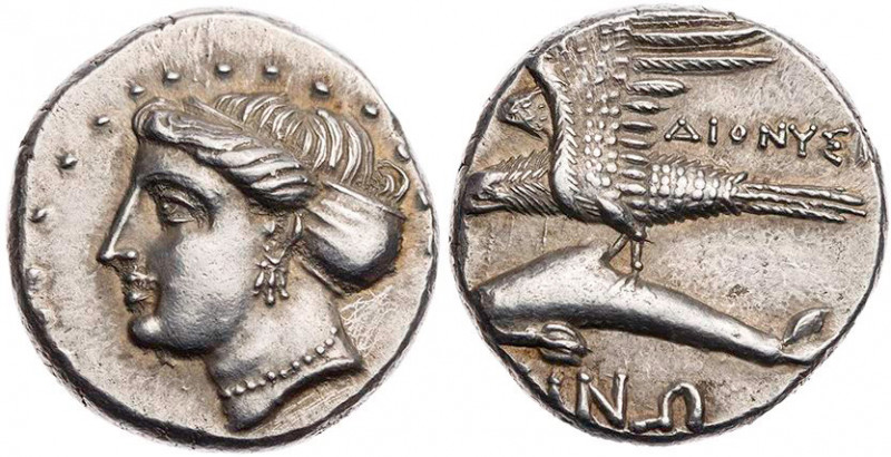 PAPHLAGONIEN SINOPE
 AR-Drachme 330-300 v. Chr., Magistrat Dionysios Vs.: Kopf ...
