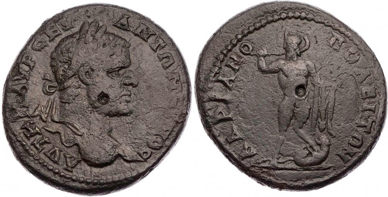 THRAKIEN HADRIANOPOLIS
Caracalla, 198-217 n. Chr. AE-Diassarion Vs.: Büste mit ...