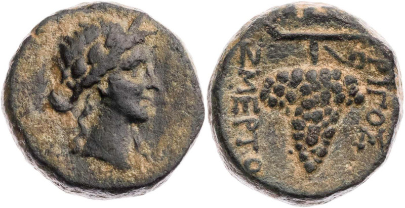 PHRYGIEN EUMENEIA (als FULVIA)
 AE-Dichalkon 41-40 v. Chr., unter Zmertorix Vs....