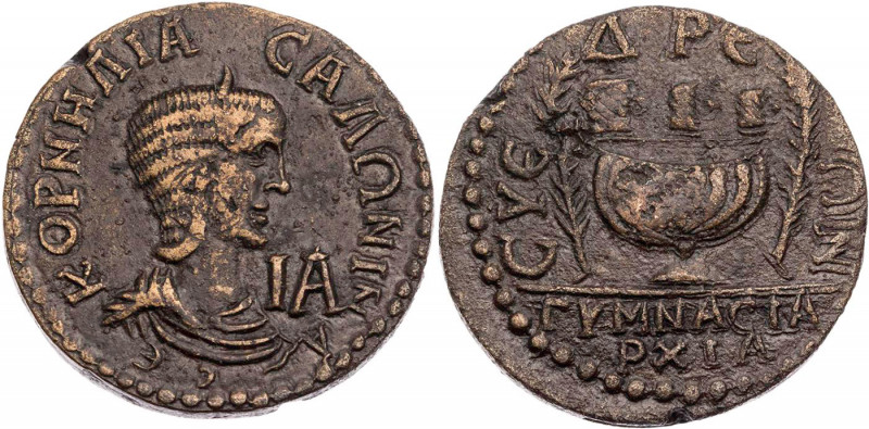 KILIKIEN SYEDRA
Salonina, Gemahlin des Gallienus, 253-268 n. Chr. AE-Hendekassa...