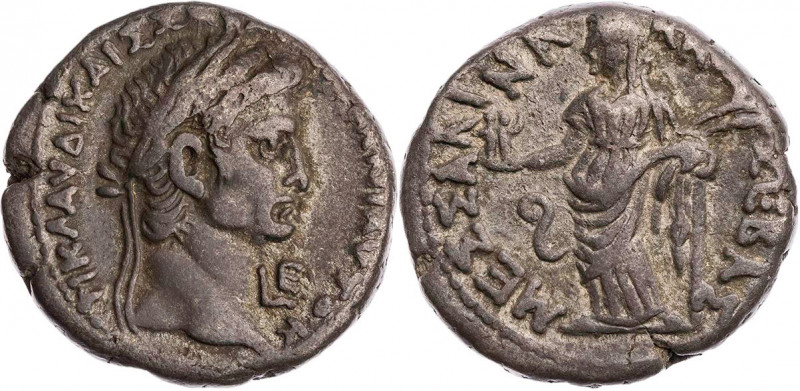 ÄGYPTEN ALEXANDRIA
Claudius, 41-54 n. Chr. BI-Tetradrachme 44/45 n. Chr. (= Jah...