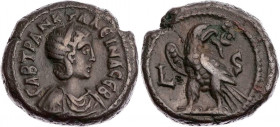 ÄGYPTEN ALEXANDRIA
Tranquillina, Gemahlin des Gordianus III., 241-244 n. Chr. BI-Tetradrachme 242/243 n. Chr. (= Jahr 6 des Gordianus III.) Vs.: drap...
