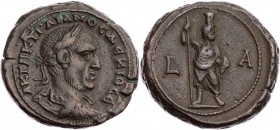 ÄGYPTEN ALEXANDRIA
Traianus Decius, 249-251 n. Chr. BI-Tetradrachme 249/250 n. Chr. (= Jahr 1) Vs.: gepanzerte und drapierte Büste mit Lorbeerkranz n...