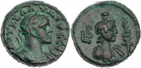 ÄGYPTEN ALEXANDRIA
Claudius II. Gothicus, 268-270 n. Chr. BI-Tetradrachme 269/270 n. Chr. (= Jahr 2) Vs.: gepanzerte Büste mit Lorbeerkranz n. r., Rs...