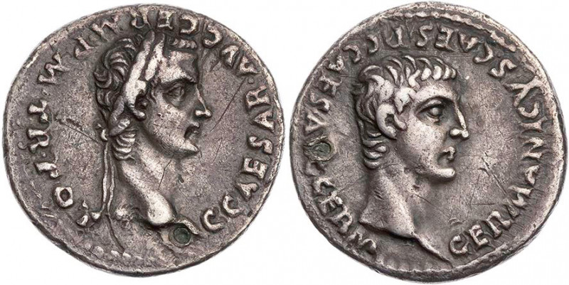 RÖMISCHE KAISERZEIT
Caligula, 37-41 n. Chr. AR-Denar 37/38 n. Chr. Rom Vs.: C C...