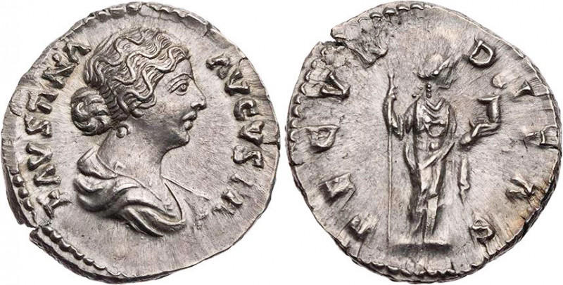 RÖMISCHE KAISERZEIT
Faustina II. minor, Gemahlin des Marcus Aurelius, 161-180 n...