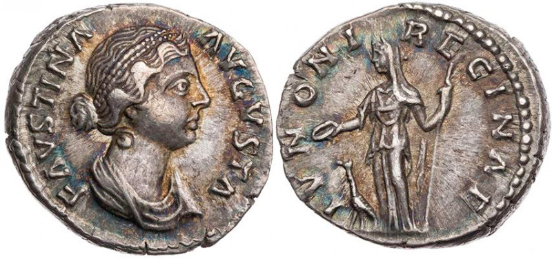 RÖMISCHE KAISERZEIT
Faustina II. minor, Gemahlin des Marcus Aurelius, 161-180 n...
