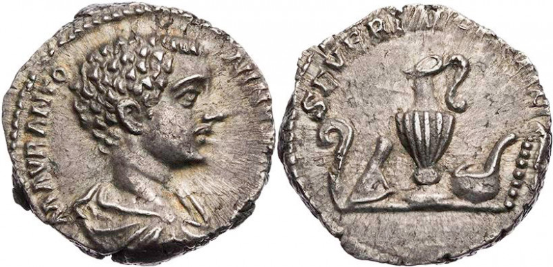 RÖMISCHE KAISERZEIT
Caracalla als Caesar, 193-198 n. Chr. AR-Denar 196 n. Chr. ...