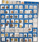 DEUTSCHLAND AB 1871 - ALLGEMEIN
 Lot Typensammlung deutscher Münzen vom Kaiserreich bis zur Bundesrepublik, darunter 10 Pfennig 1889 A, 20 Pfennig 18...