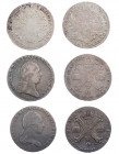 HAUS HABSBURG
 Lot Silbermünzen Maria Theresia, 1740-1780, Kronentaler 1771, Brüssel, Herinek 1947; Leopold II., 1790-1792, Kronentaler 1791 H, Günzb...
