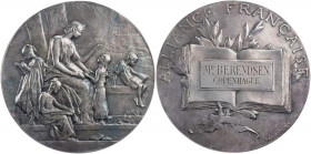 KUNSTMEDAILLEN JUGENDSTIL / ART DECO
Daniel-Dupuis, Jean-Baptiste, 1849-1899. Silbermedaille o. J. (1894/1896) bei Monnaie de Paris Prämie der Allian...