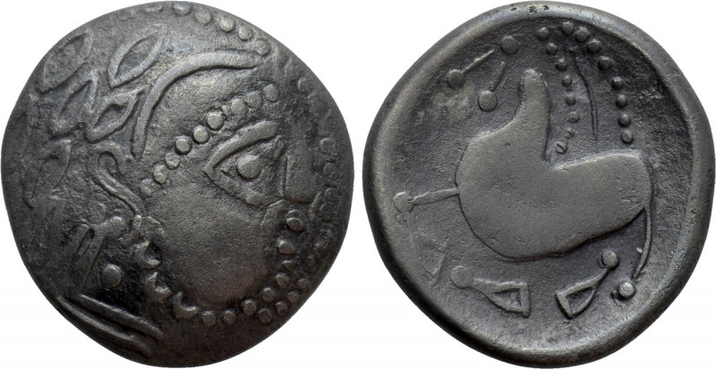 EASTERN EUROPE. Imitations of Philip II of Macedon (2nd century BC). "Tetradrach...