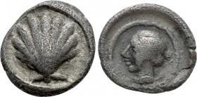 CALABRIA. Tarentum. Litra (Circa 450-430 BC)