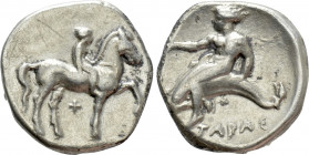 CALABRIA. Tarentum. Nomos (Circa 365-355 BC)