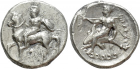 CALABRIA. Tarentum. Nomos (Circa 344-340 BC)
