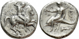 CALABRIA. Tarentum. Nomos (Circa 315-302 BC)