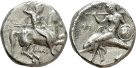 CALABRIA. Tarentum. Nomos (Circa 302-290 BC)