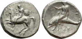 CALABRIA. Tarentum. Nomos (Circa 302-280 BC)
