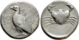 SICILY. Akragas. Tetradrachm (Circa 465/0–445/0 BC)