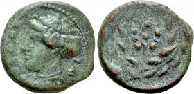 SICILY. Himera. Ae Hemilitra (Circa 415-409 BC)