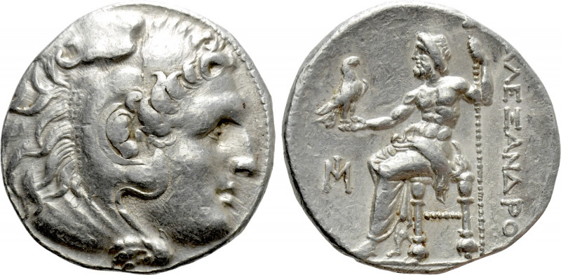 KINGS OF MACEDON. Alexander III 'the Great' (336-323 BC). Tetradrachm. Miletos. ...