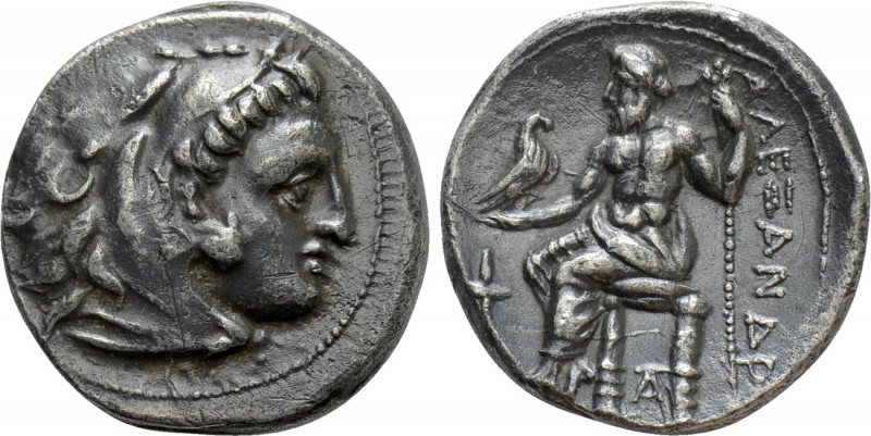 KINGS OF MACEDON. Alexander III 'the Great' (336-323 BC). Drachm. Sardes. 

Ob...