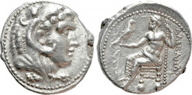 KINGS OF MACEDON. Alexander III 'the Great' (336-323 BC). Tetradrachm. Salamis. Lifetime issue