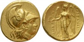 KINGS OF MACEDON. Alexander III 'the Great' (336-323 BC). GOLD Stater. Susa
