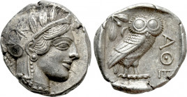 ATTICA. Athens. Tetradrachm (Circa 454-404 BC)