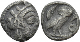 ATTICA. Athens. Hemiobol (Circa 454-404 BC)