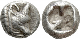 WESTERN ASIA MINOR. Uncertain. Hemiobol (5th century BC)