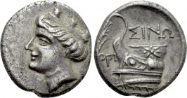 PAPHLAGONIA. Sinope. Hemidrachm (Circa 4th-3rd century BC)